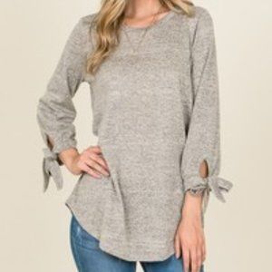 Heather Grey Women's Tunic